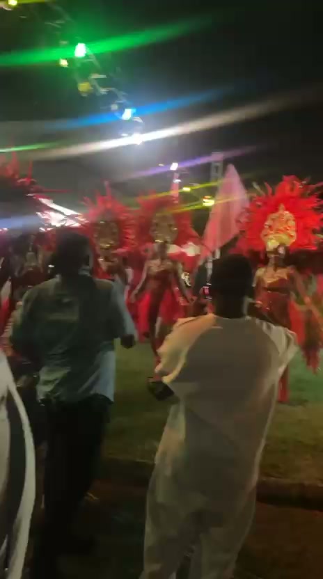 The Seagull procession up close.